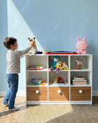 Juguetero PLAY blanco nature