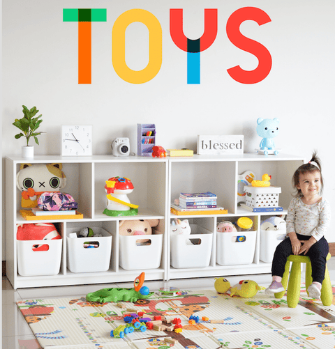 ¿Qué hacemos con tantos juguetes? - Open Hogar