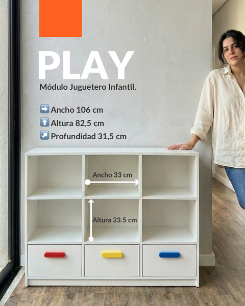 Combo 2 Jugueteros PLAY COLOR