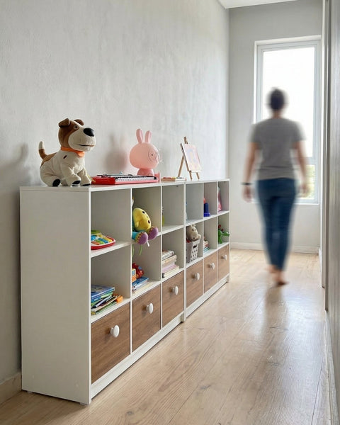 Combo 2 Jugueteros PLAY blanco nature