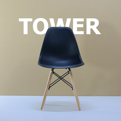 Silla TOWER negro