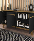 Aparador OTAWA negro - Open Hogar
