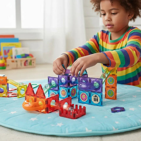 Bloques Magneticos LIGHT DIY 75pcs - Open Hogar