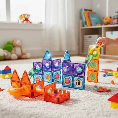 Bloques Magneticos LIGHT DIY 75pcs - Open Hogar