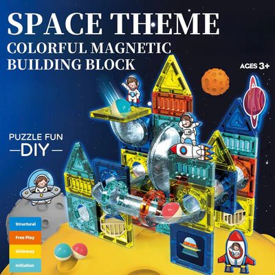 Bloques Magneticos SPACE DIY 68pcs - Open Hogar