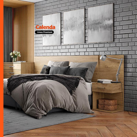 Cabecera CALENDA 140/160 nature - Open Hogar