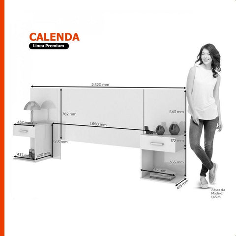 Cabecera CALENDA 140/160 nature - Open Hogar
