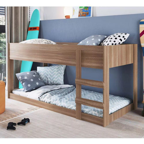 Cama EVEREST nogal - Open Hogar