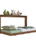 Cama FENIX nogal - Open Hogar