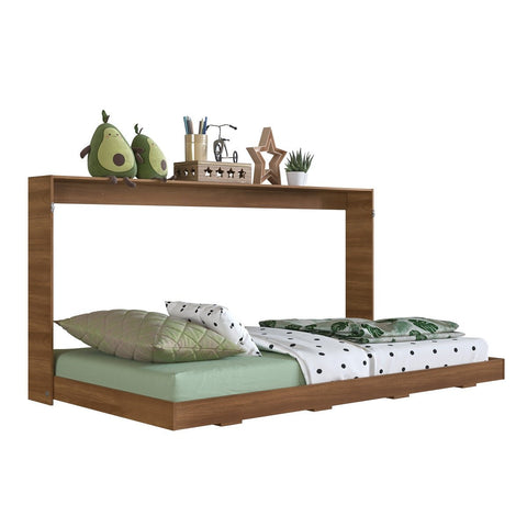 Cama FENIX nogal - Open Hogar