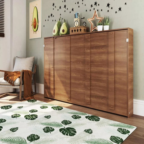 Cama FENIX nogal - Open Hogar