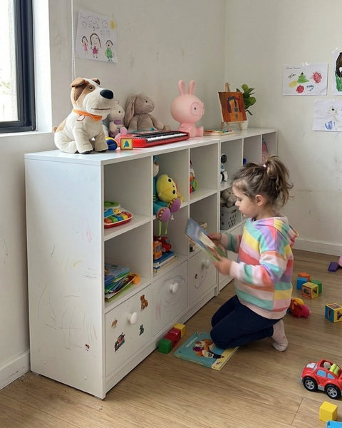 Combo 2 Jugueteros PLAY blanco blanco - Open Hogar