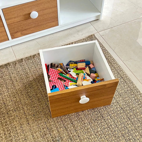 Combo 2 Jugueteros PLAY blanco nature - Open Hogar