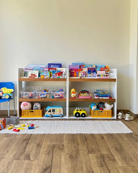 Combo 2 organizadores TRIX blanco nature - Open Hogar