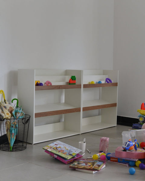 Combo 2 organizadores TRIX blanco nature - Open Hogar