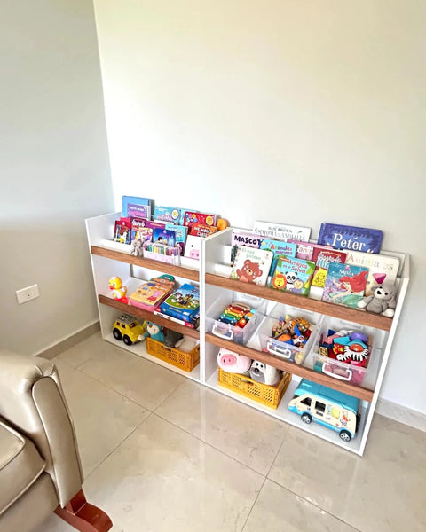 Combo 2 organizadores TRIX blanco nature - Open Hogar