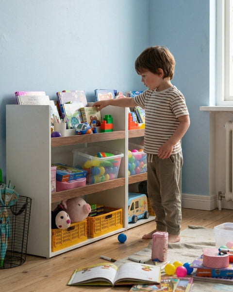 Combo 2 organizadores TRIX blanco nature - Open Hogar