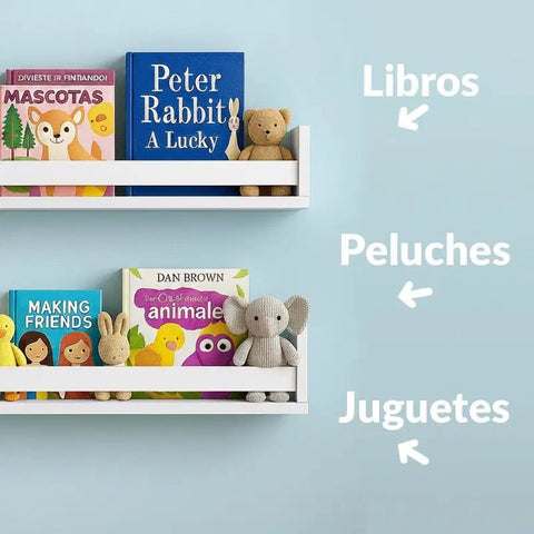 Combo 2 Piezas Aéreo PENTA blanco blanco - Open Hogar