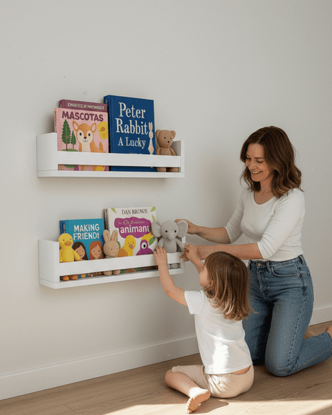 Combo 2 Piezas Aéreo PENTA blanco blanco - Open Hogar