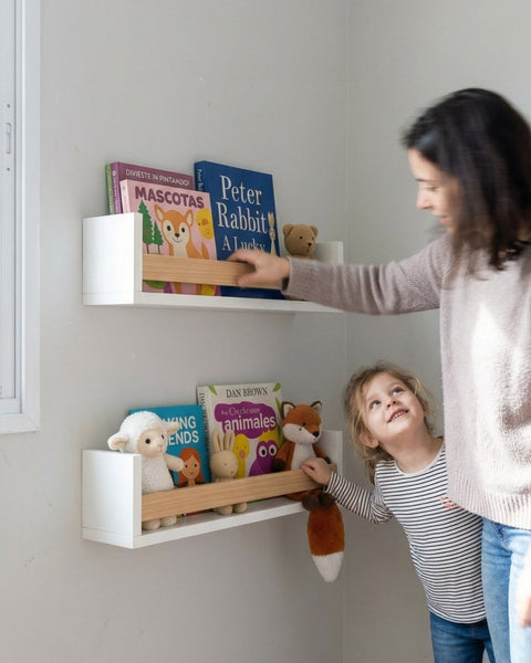 Combo 2 Piezas Aéreo PENTA blanco nature - Open Hogar