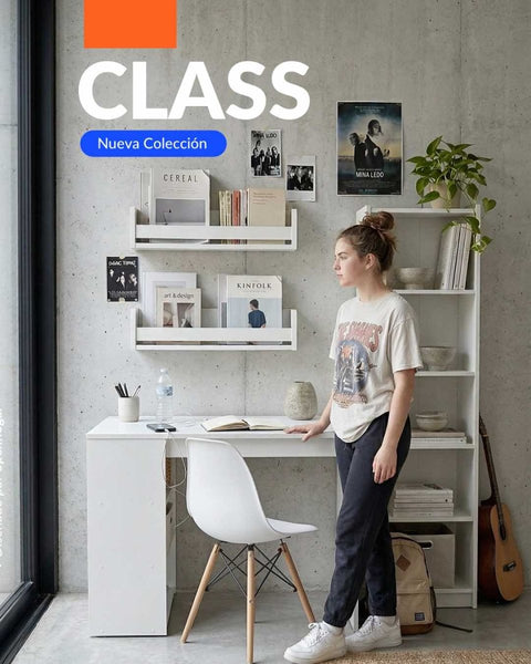 Combo CLASS 5 Piezas blanco blanco - Open Hogar