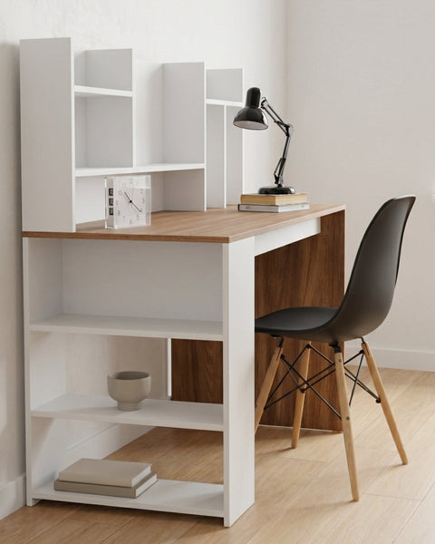 Combo Escritorio FLEXA nature + Silla TOWER - Open Hogar