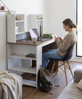Combo Escritorio FLEXA nature + Silla TOWER - Open Hogar