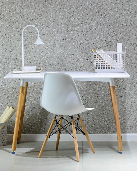 Combo Escritorio TOWER + Silla TOWER blanco - Open Hogar