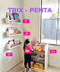 Combo TRIX 4 Piezas nature - Open Hogar
