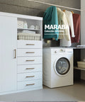 Comoda MARABA blanco - Open Hogar