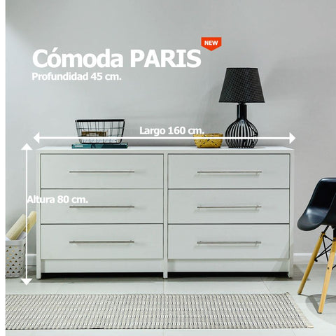 Comoda PARIS 160 - Open Hogar