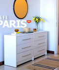 Comoda PARIS 160 blanco blanco - Open Hogar