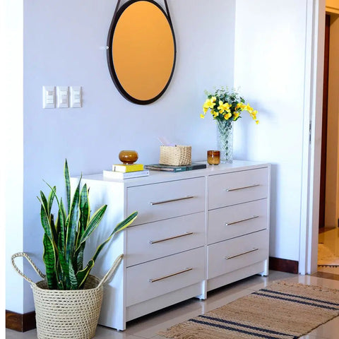 Comoda PARIS 160 blanco blanco - Open Hogar