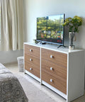 Comoda PARIS 160 blanco nature - Open Hogar