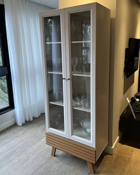 Cristalera MURCIA off white - Open Hogar