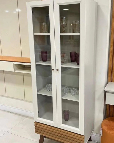 Cristalera MURCIA off white - Open Hogar