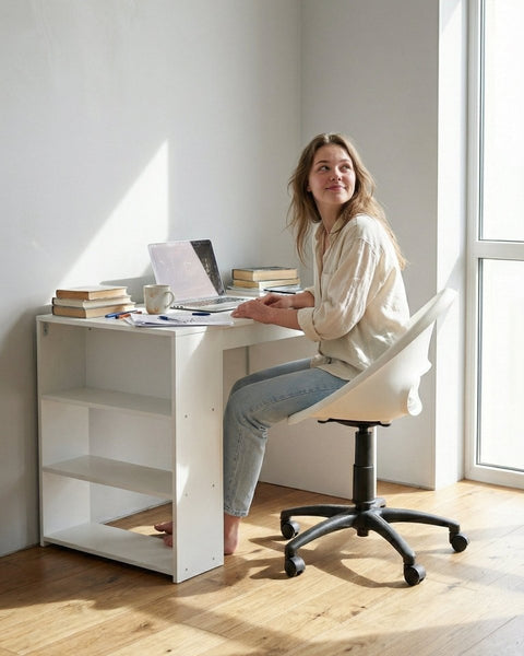 Escritorio ACACIA blanco - Open Hogar