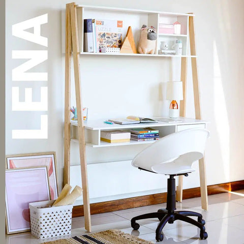 Escritorio LENA blanco - Open Hogar