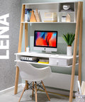 Escritorio LENA blanco - Open Hogar