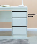 Escritorio LUX blanco - Open Hogar
