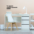Escritorio LUX blanco - Open Hogar