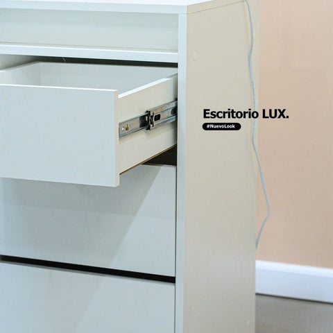 Escritorio LUX blanco - Open Hogar