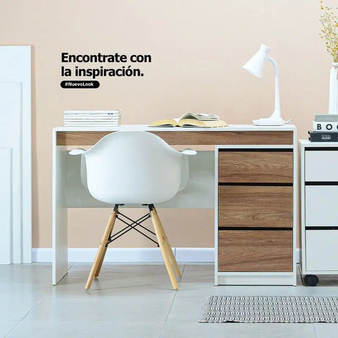 Escritorio LUX blanco nature - Open Hogar