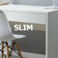Escritorio SLIM blanco - Open Hogar
