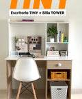 Escritorio TINY pino - Open Hogar