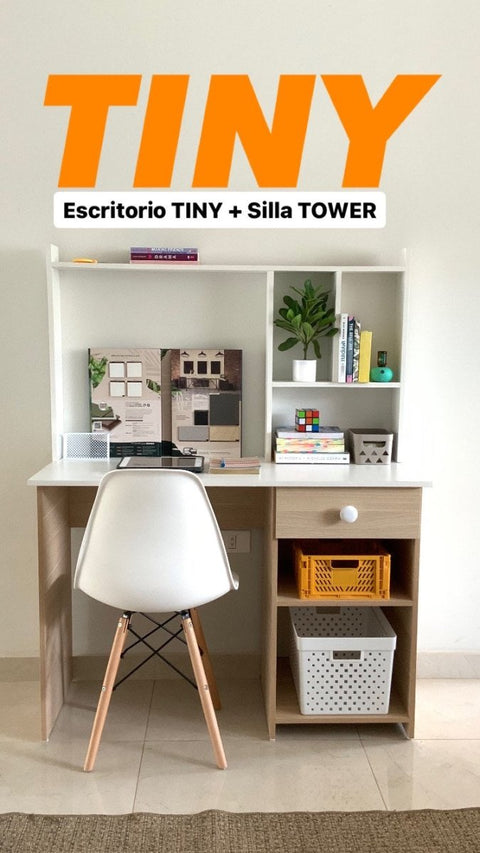Escritorio TINY pino - Open Hogar