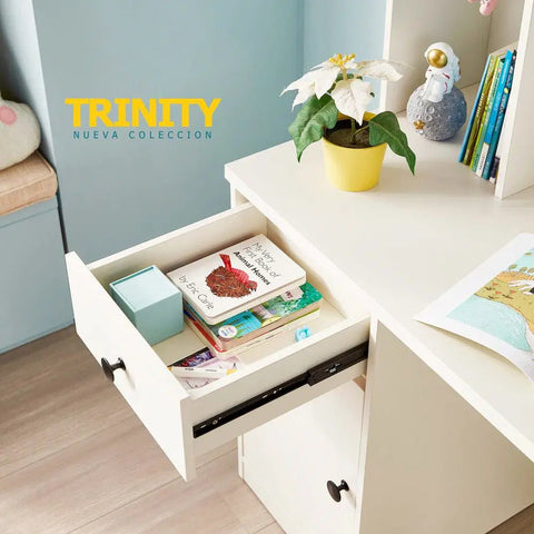 Escritorio TRINITY blanco - Open Hogar