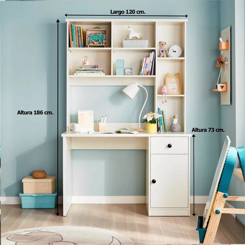 Escritorio TRINITY blanco - Open Hogar