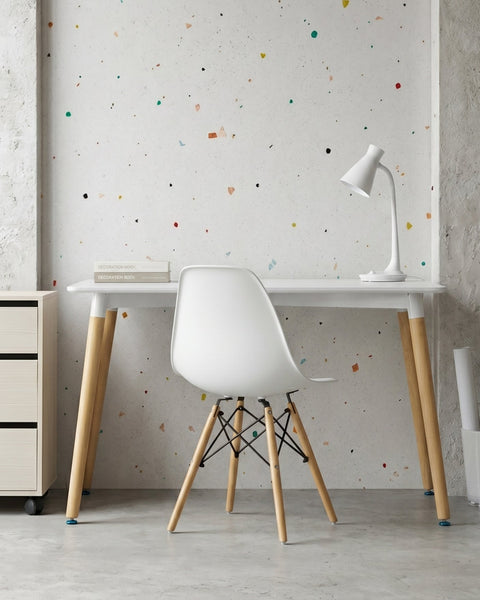 Combo Escritorio TOWER + Silla TOWER blanco