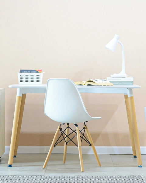 Combo Escritorio TOWER + Silla TOWER blanco